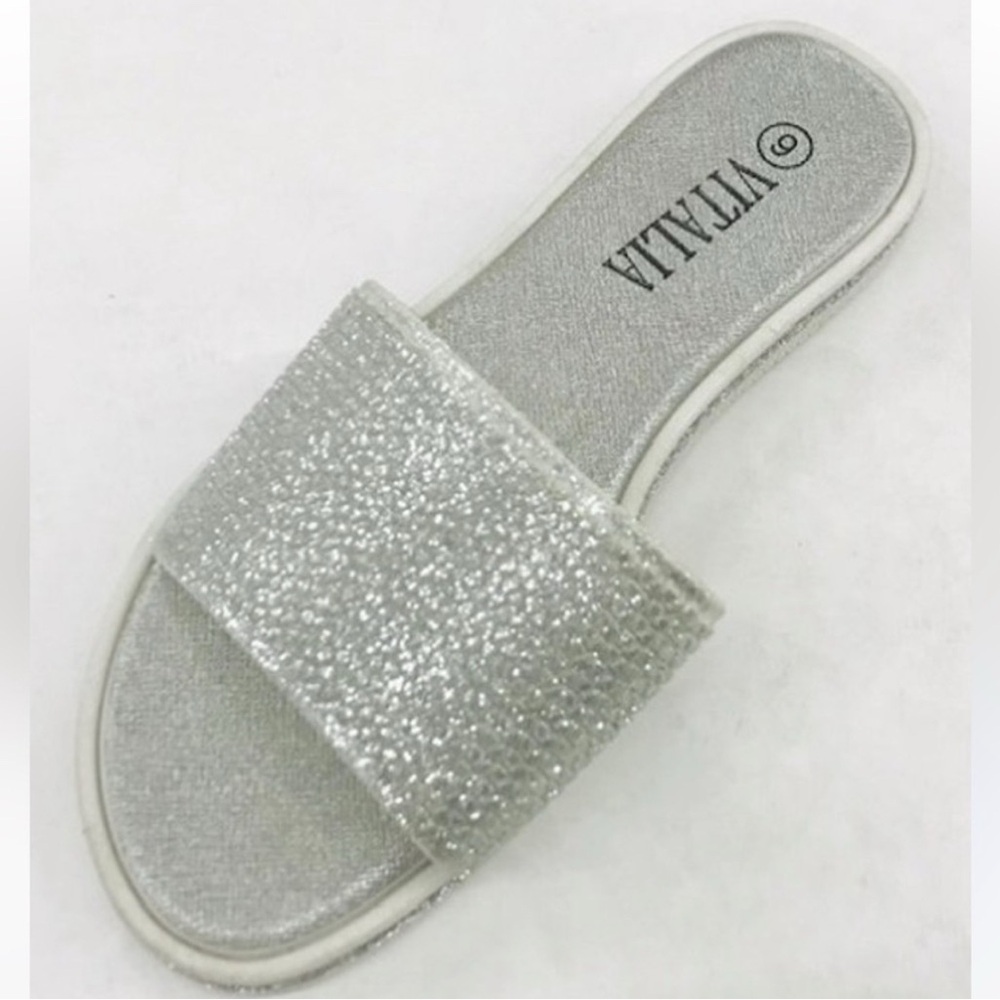 #845 Silver Women's Sandals